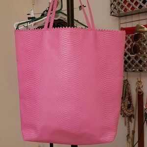 Pink Tote Bag